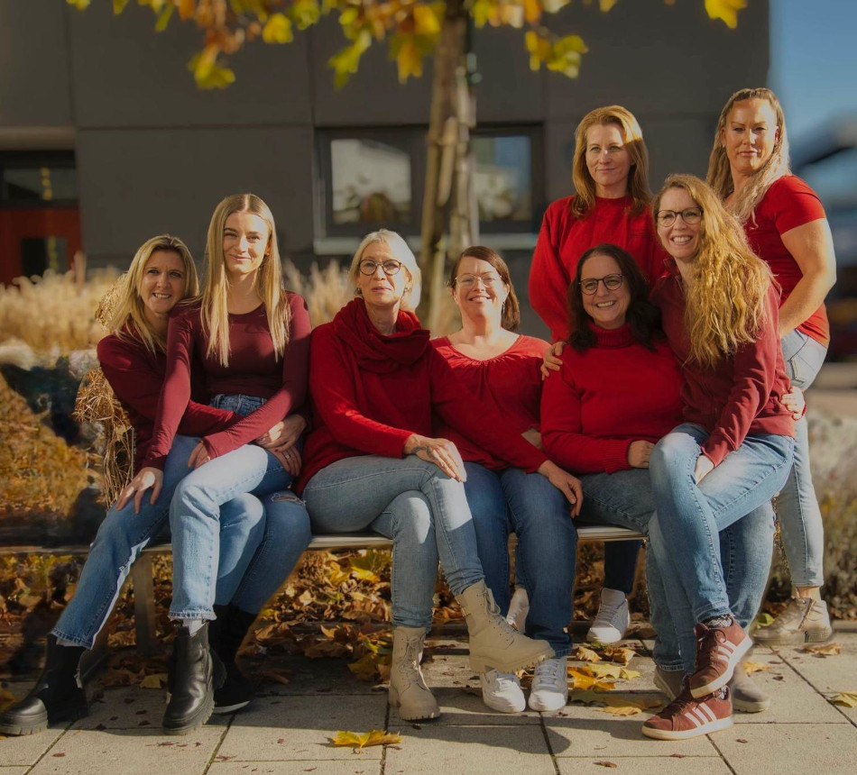 Das gesamte Praxisteam der Ergotherapiepraxis Iris Maunz